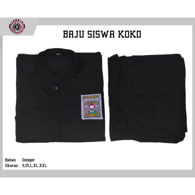 baju siswa koko psht| baju koko psht, sakral siswa psht