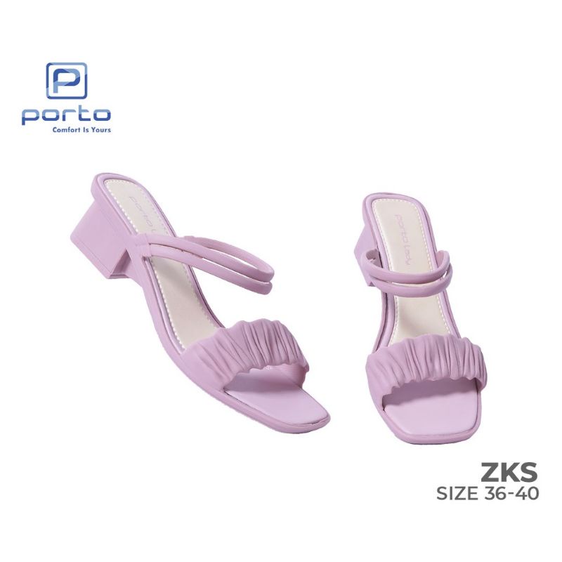 Sendal Wanita Karet Jelly Terbaru Porto Lady ZKS Sandal Jelly Tali