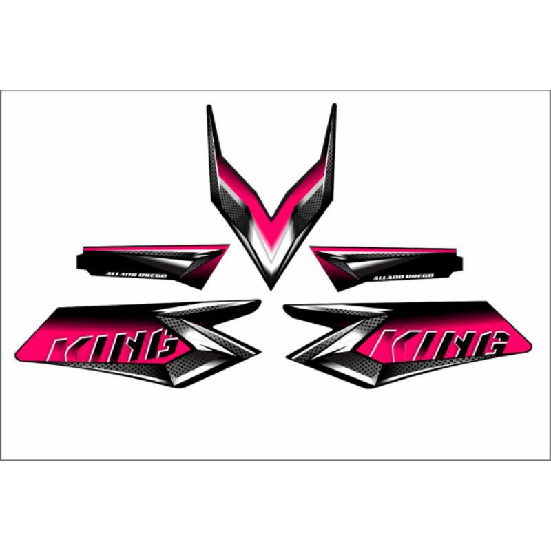 (COD)Les striping variasi yamaha RX king