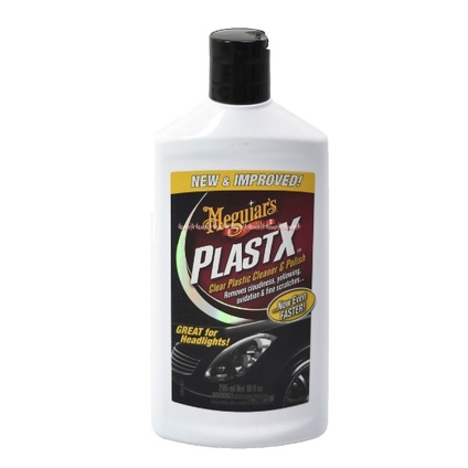 Meguiar's Plastx Clear 295ml Menggunakan Bahan Polimer Microscopic Diminishing Abrasive Technology Meguiars Meguiar Meguairs