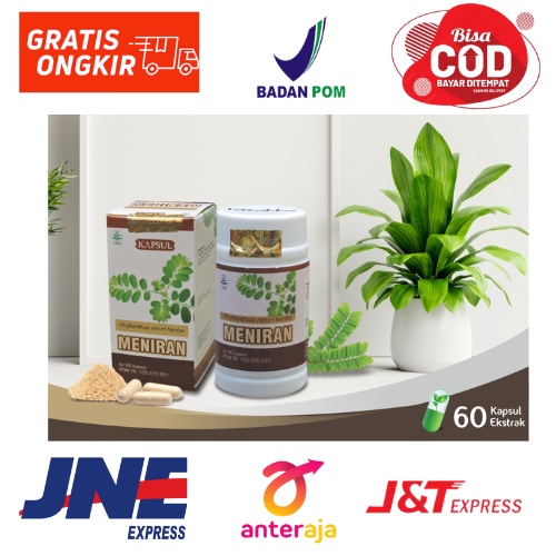 

Kapsul MENIRAN Meningkatkan fungsi hati sakit kuning dan meningkatkan daya tahan tubuh BPOM ORIGINAL