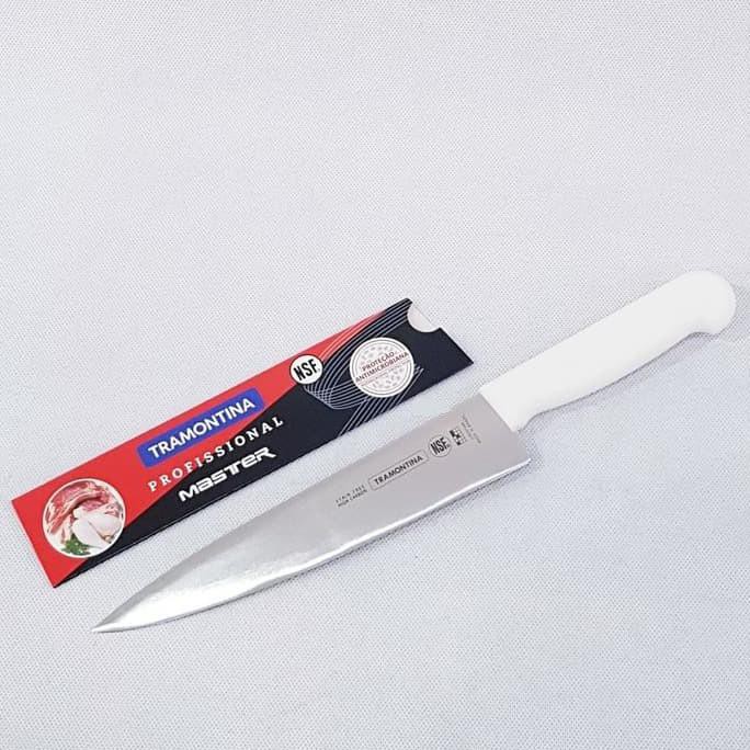 Pisau Tramontina Profissional Master Original Brazil 8 inch - Putih - Putih