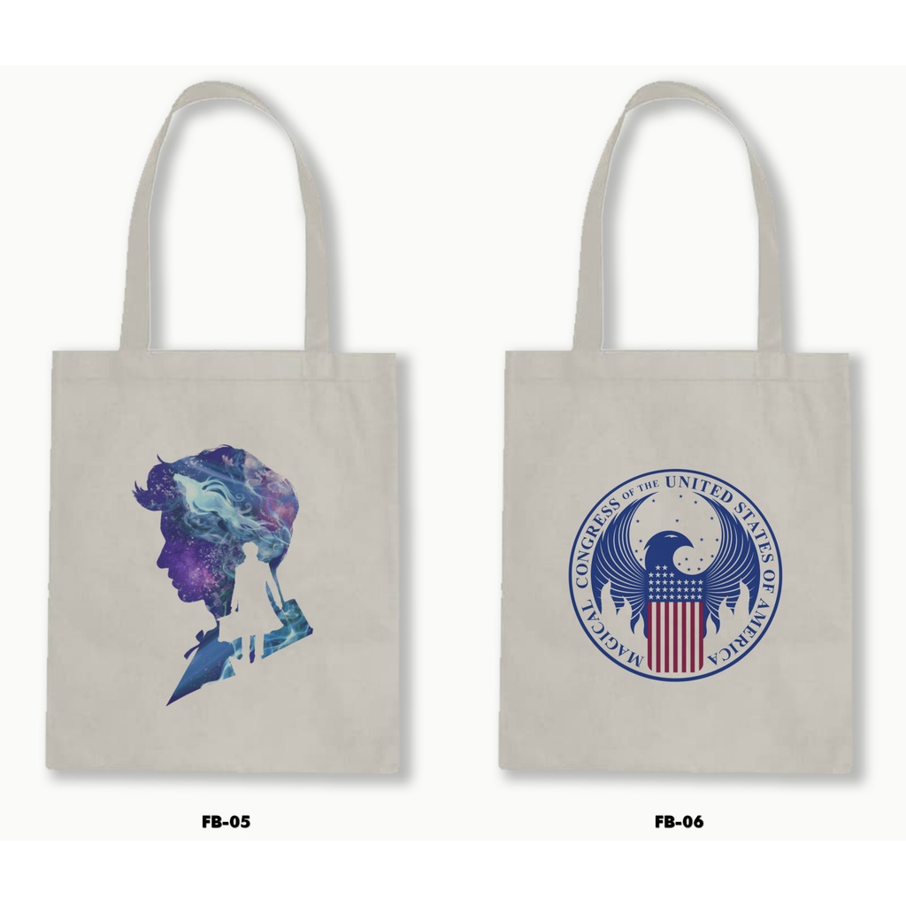 TOTE BAG BLACU - FANTASTIC BEASTS