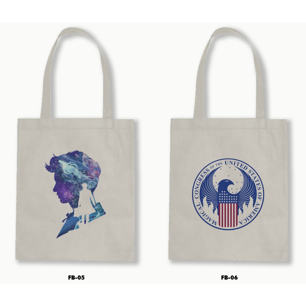 TOTE BAG BLACU - FANTASTIC BEASTS