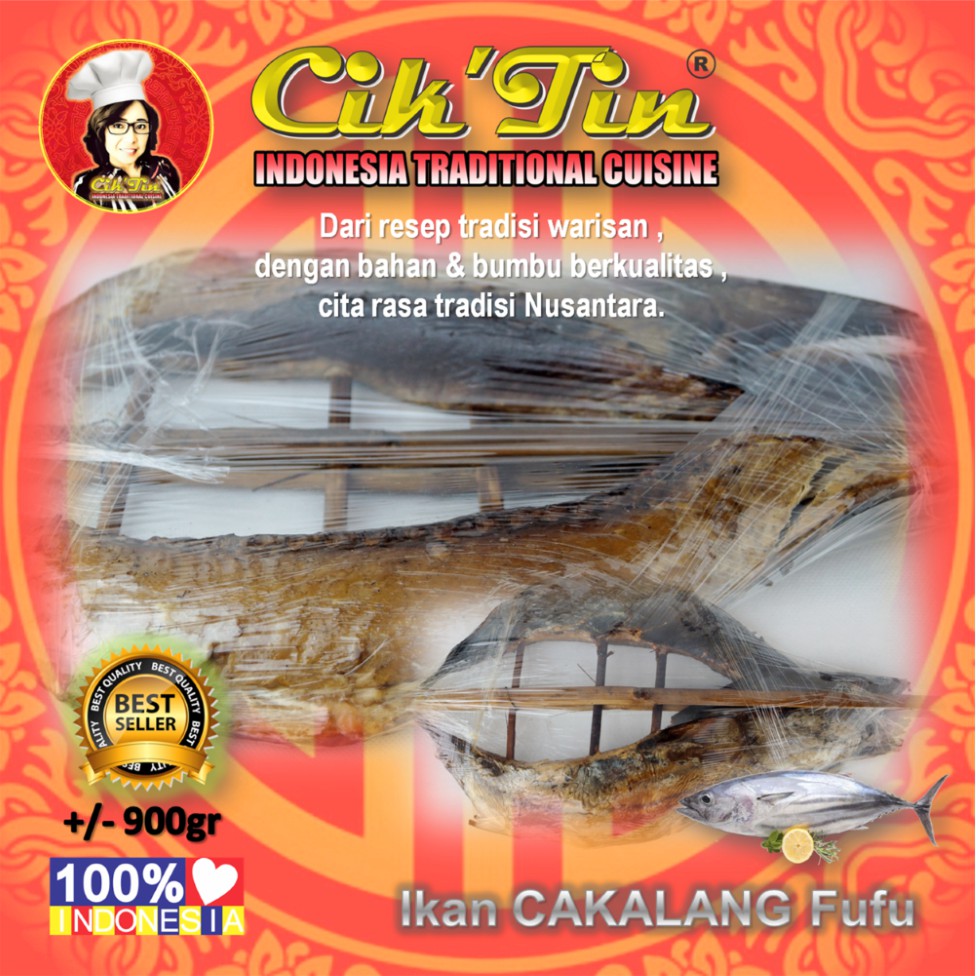 

Ikan CAKALANG FUFU - ikan asap - 700gr.