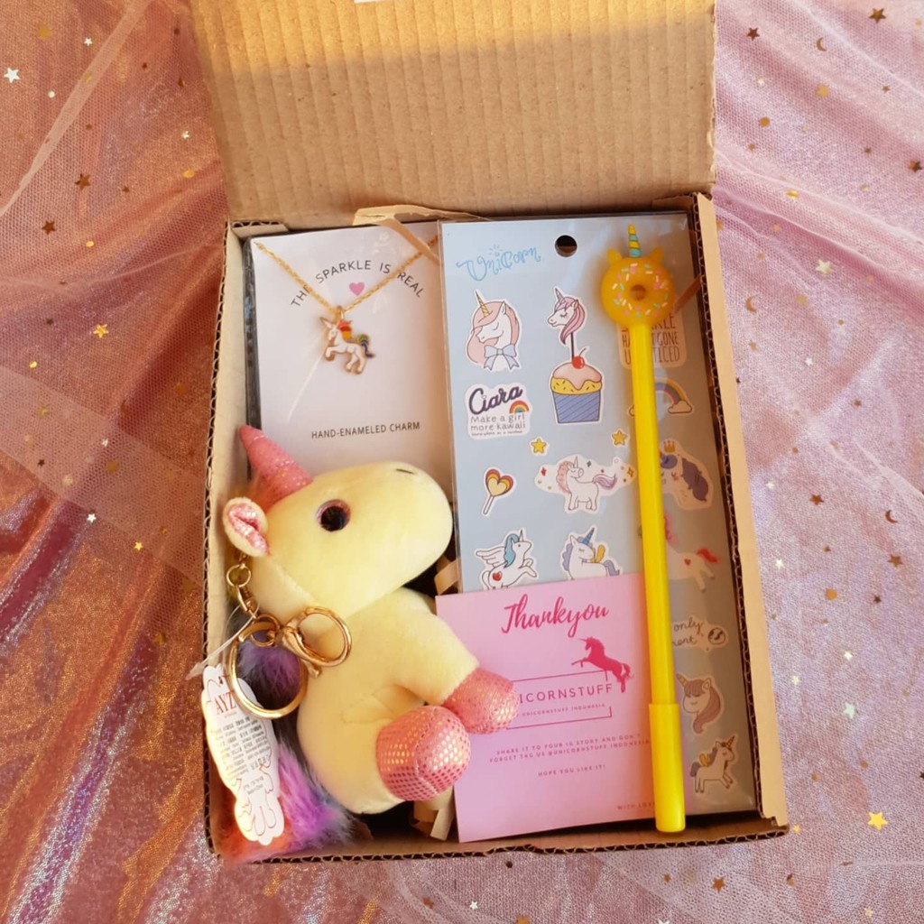 Unicorn Box Yellow Edition Paket Kado Unicorn