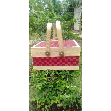 

rantang bambu 30x30cm