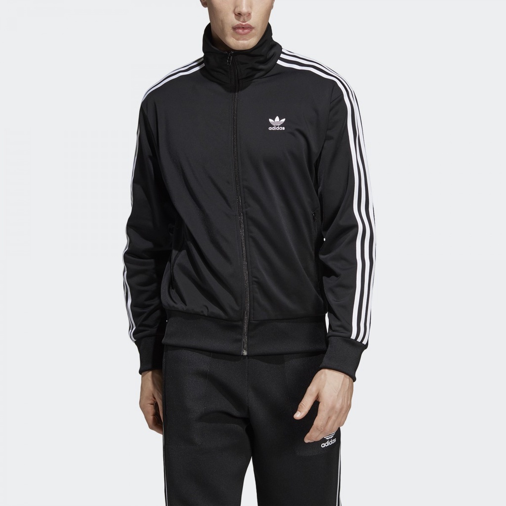 Jacket Tracktop Adidas Firebird Hitam Logo Bordir | Jaket Adidas | Adidas Premium