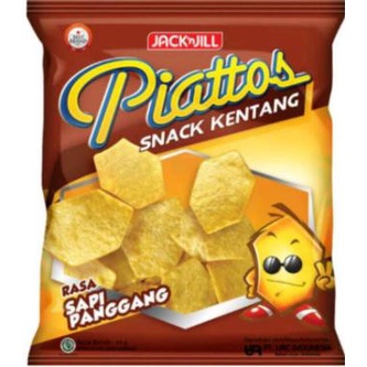 

Piatos Chiki Snack Kentang Rasa Sapi Panggang [11Gr/80Pcs/1 Karton]