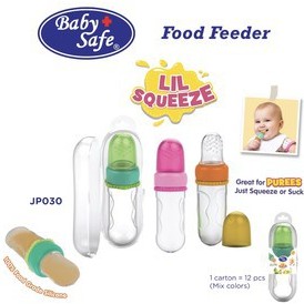 Baby Safe Food Feeder Lil Squeeze jp030
