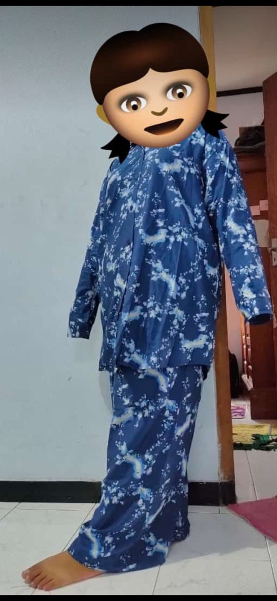 Wuning 2 Dress Ld 140 Gamis Busui Katun Rayon  Batik Jumbo Casual Premium