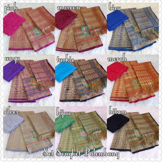 Set songket palembang