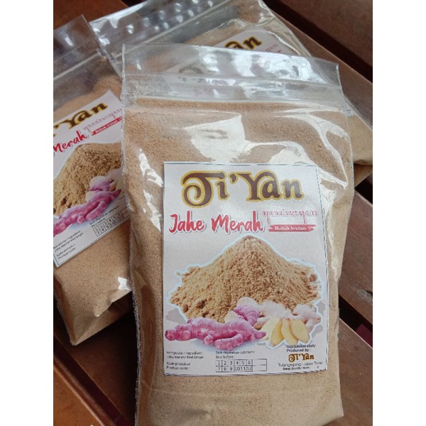 

JAHE MERAH MURNI(no sugar) 120gr dan JAHE MERAH (Instan)250gr