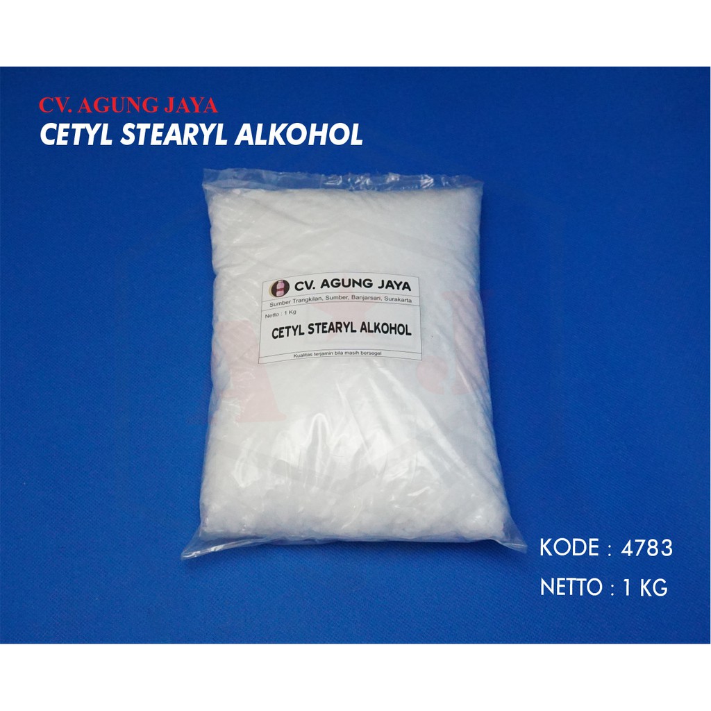 Cetyl Stearyl Alkohol/Cetearyl Alcohol Kosmetik Grade 1Kg/Yk