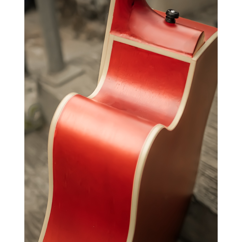 GITAR SEMI AKUSTIK MANDALIKA DTS-03 NATURAL DREADNOUGHT OPEN PORE