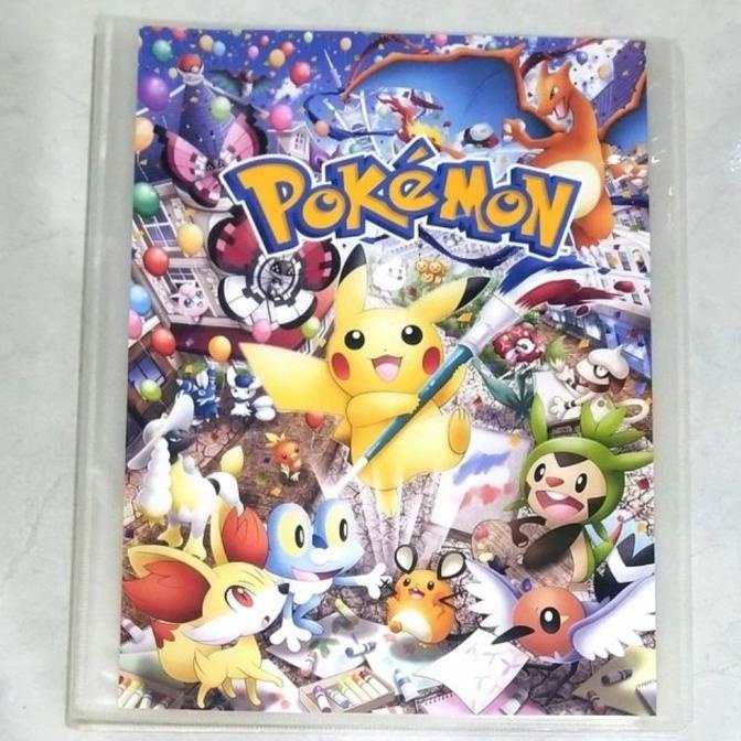 

&<&<&<&] Album kartu Pokemon card holder Muji Jepang bisa isi 216 kartu Best