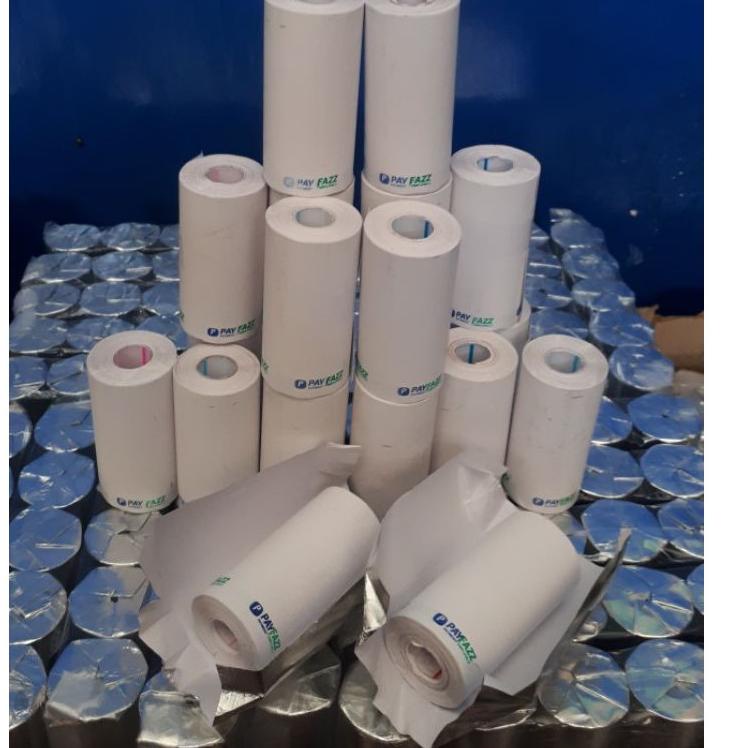 

[KODE PRODUK 96] KERTAS STRUK THERMAL 57X30 LOGO PAYFAZZ EDC PRINTER BLUETOOTH