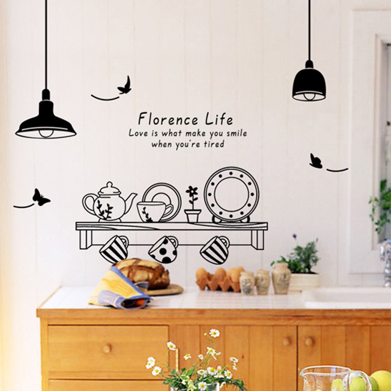 Reliza Wall Sticker Promo Paket Ramadhan Kitchen Dapur Stiker Dinding PR3