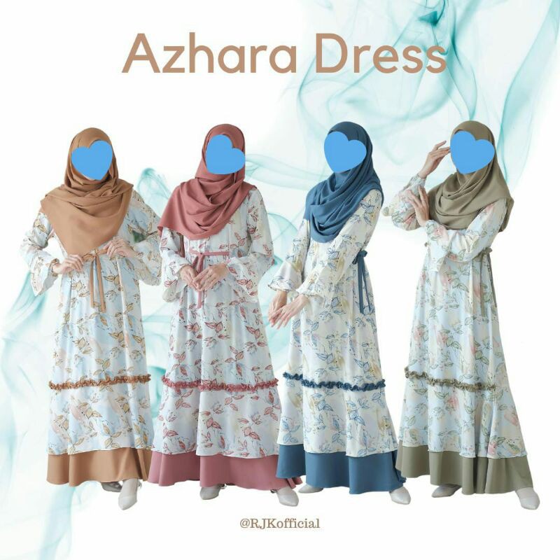 AZHARA DRESS | 100% ORIGINAL By RJK