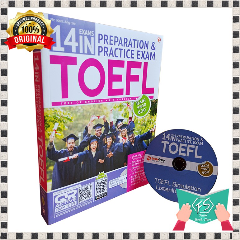 BUKU TOEFL - TOEFL - BUKU TES TOEFL - BUKU TES TOEFL TOEIC: 14 EXAMS IN PREPARATION PRACTICE EXAM TO