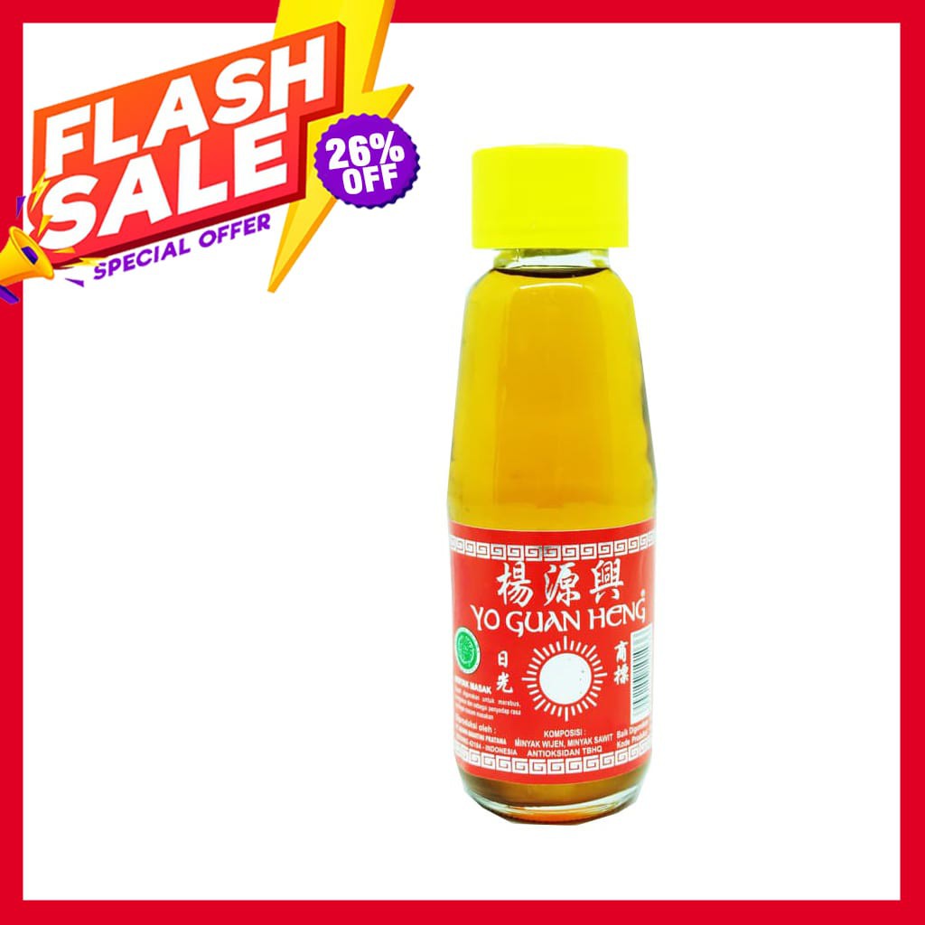 

Yo Guan Heng Minyak Wijen Botol [110 ml]
