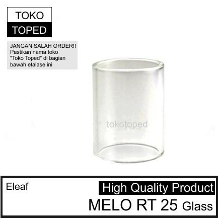 Eleaf MELO RT 25 Replacement Glass | kaca pengganti gelass