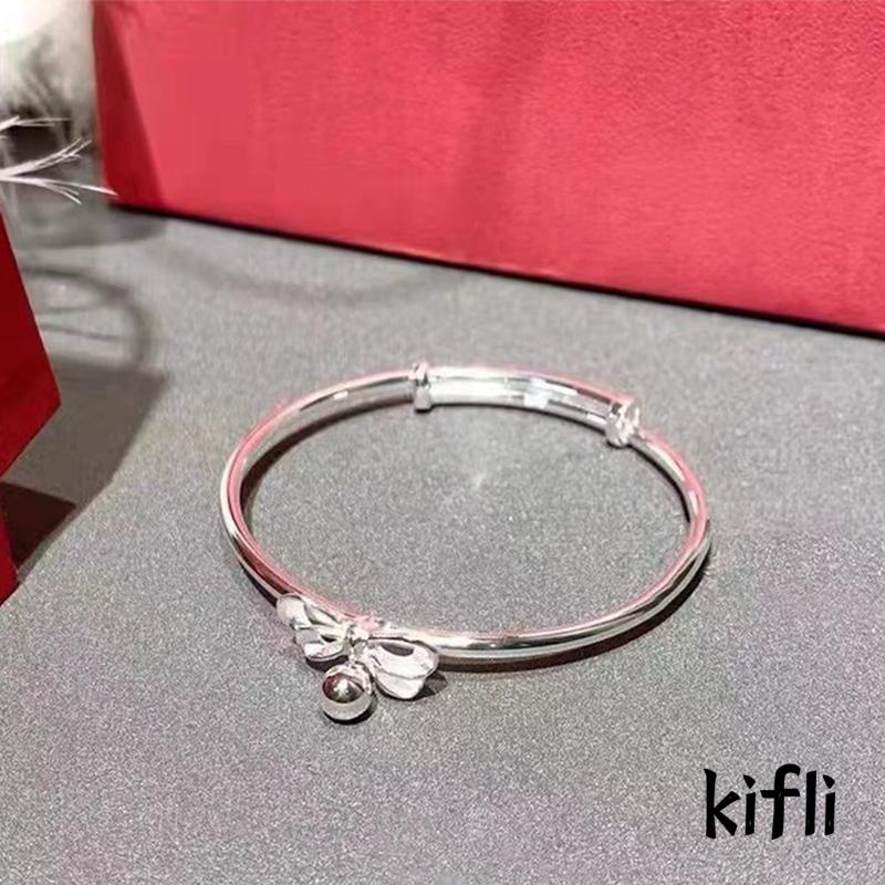 Gelang Tangan Wanita, Dasi Kupu Desain, Pita Hias Lonceng