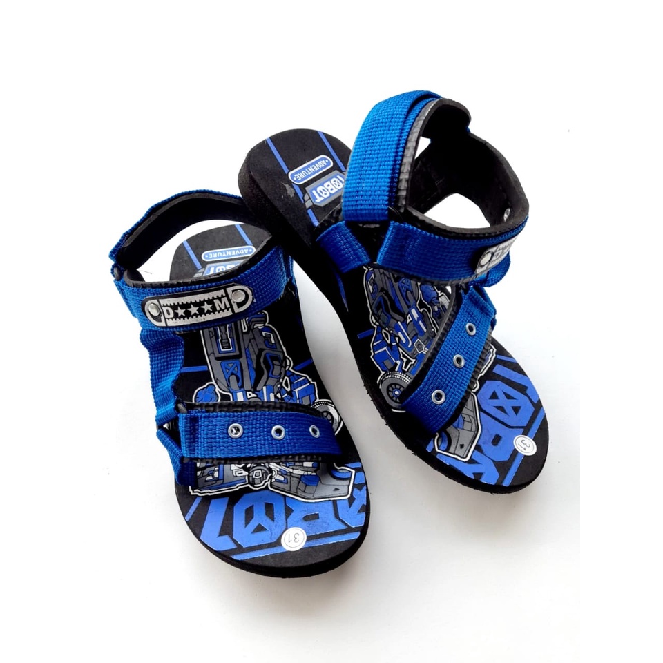 SANDAL GUNUNG ANAK LAKI LAKI/ SANDAL GUNUNG SUPER HERO LED/SANDAL GUNUNG TOBOT