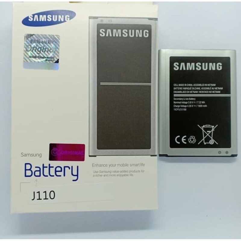 Baterai Original Samsung J1 Ace / J110 Baterai / Batere / Battery