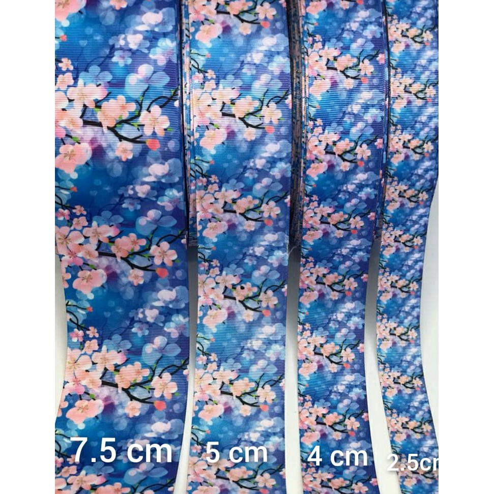 1 YARD - PITA KADO HAMPERS MOTIF BUNGA | PITA IMLEK