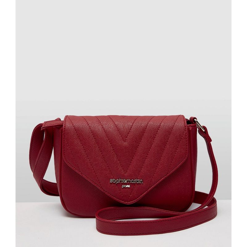 Sophie Martin Tas Selempang Wanita Justicia Red