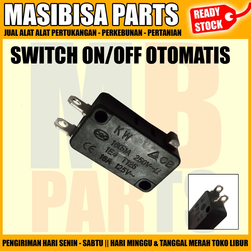 SWITCH AUTO CUT OFF SPARE PART DINAMO / SPRAYER ELEKTRIK