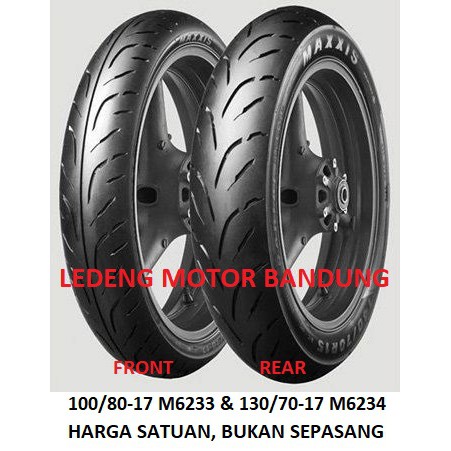 Maxxis 130/70-17 Extramaxx M6234 Rear Ban Tubeless Belakang Motor Sport