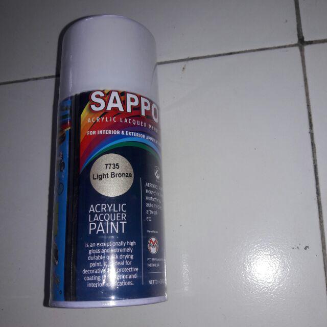Sapporo Spray 7735 Light Bronze Cat Semprot 300ml