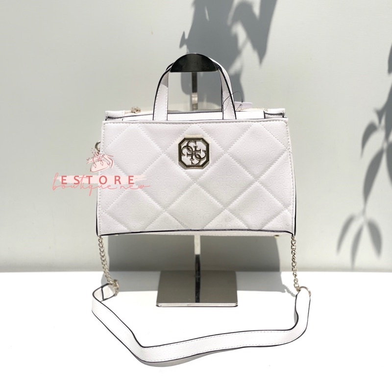 Gs Glossy Top Handle Bag