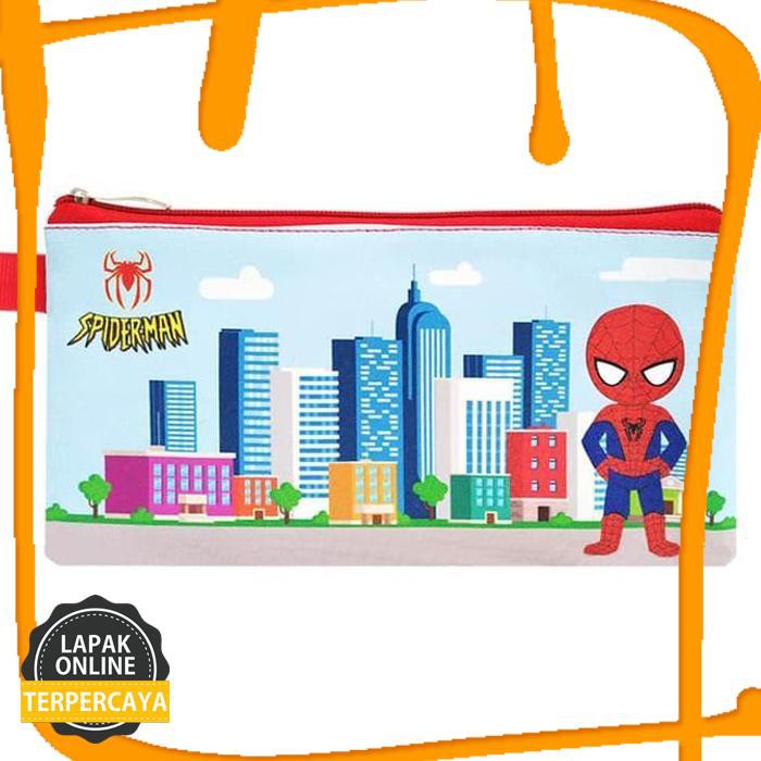 

Hot Sale Mini Case Spiderman Tempat Pensil Stationary Pencil Case Karakter Produk Berkwalitas