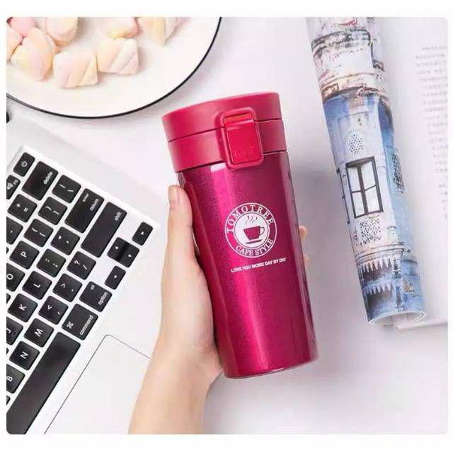 Makassar Termos Kopi / Travel Mug Tahan Panas  & Dingin Vacum  Coffe Cup Murah