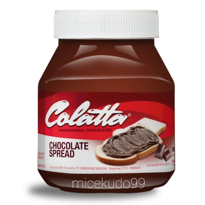 

COLATTA CHOCOLATE SPREAD / COKELAT PASTA / SELAI COKLAT