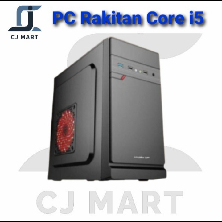 PC RAKITAN Core i5 / RAM 8GB / HDD 500GB / PC RAKITAN / PC KANTOR - 4GB + SSD 120GB, Casing RGB