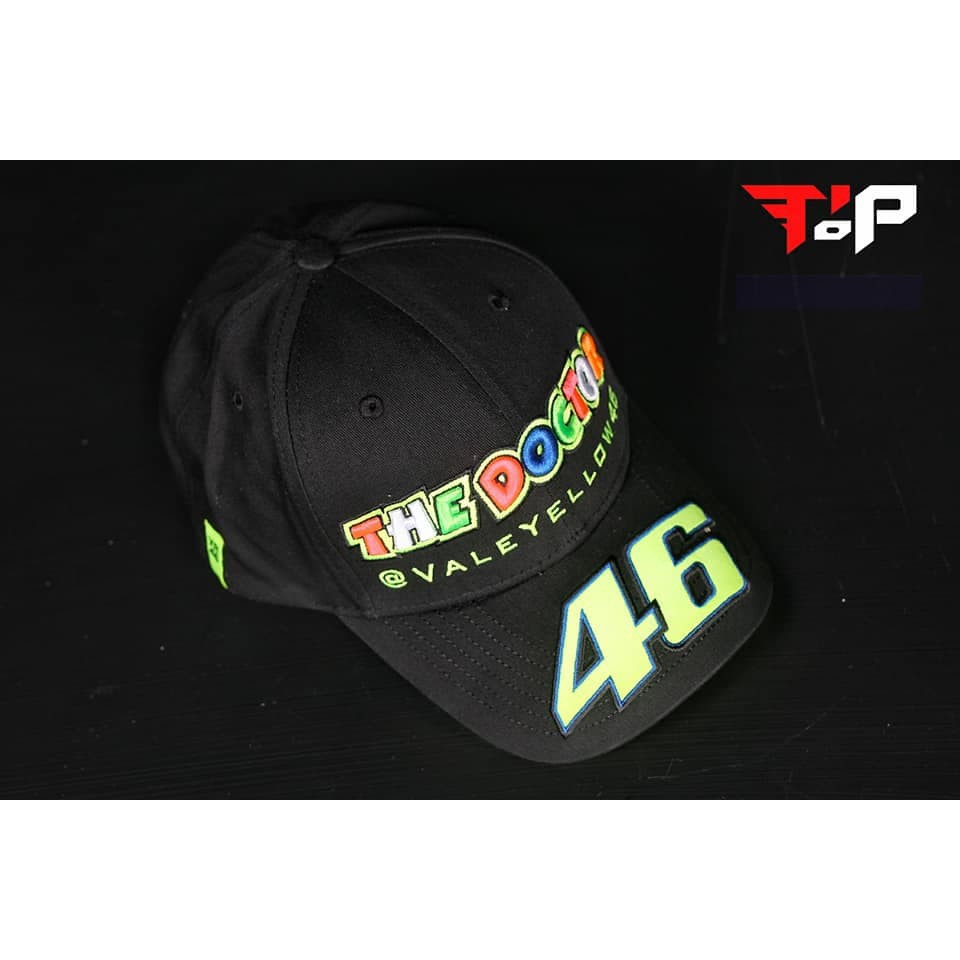 VR46 OFFICIAL CLASSIC BLACK CAP