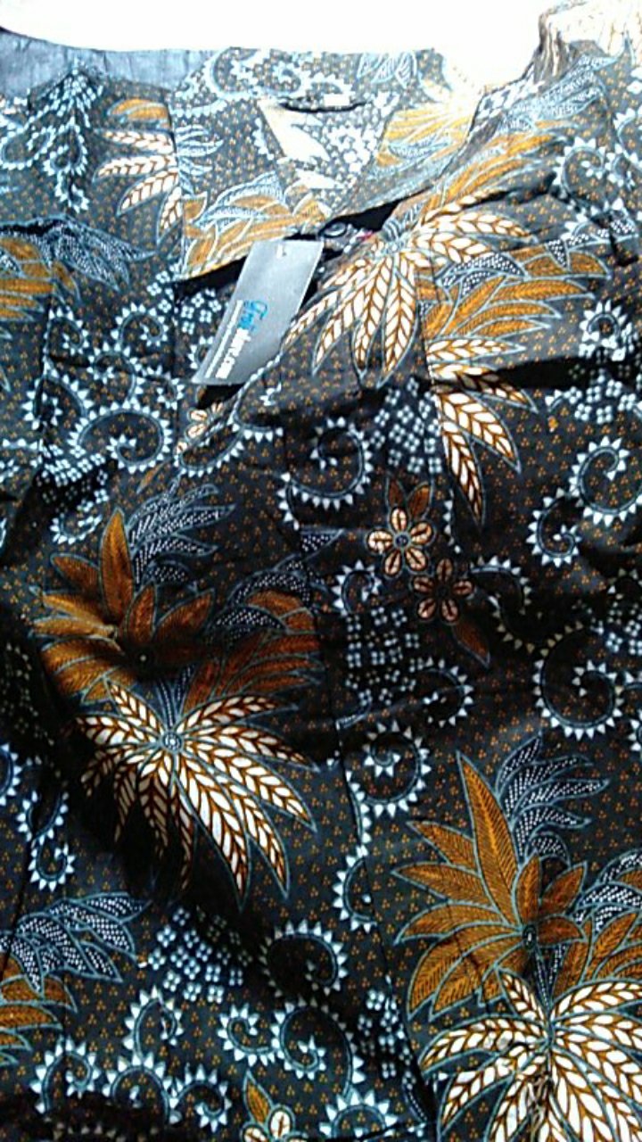 Trolistore Grosir Grup Batik Pria Motif Bppd Ii Kemeja Batik Pria Cowok Lengan Pendek