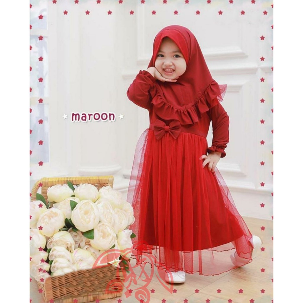 SYARI BARIBA KID MF / GAMIS BARIBA ANAK 2-4TH