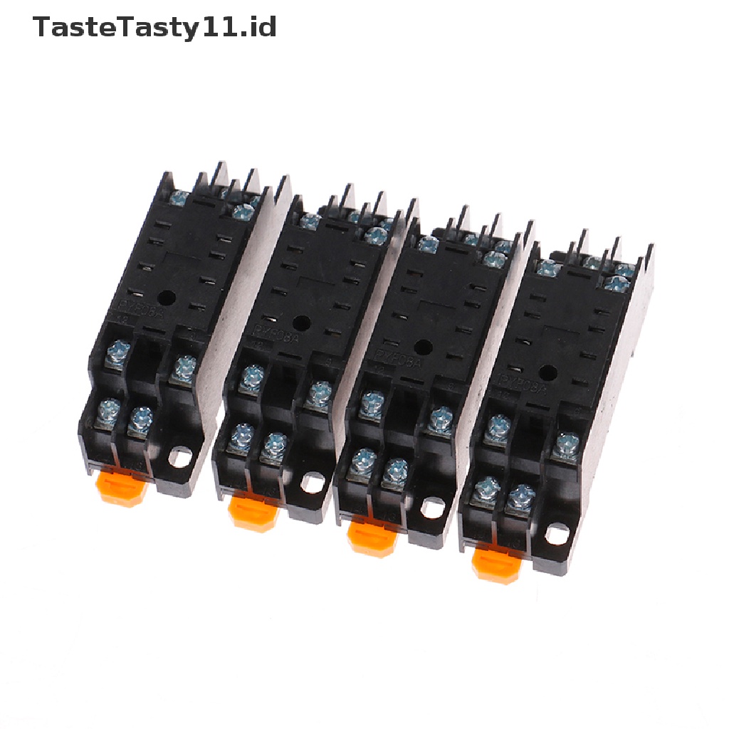 【TasteTasty】 AC220V 12VDC 24VDC 24VAC 5A 8PIN Coil Power MY2N-J Relay HH52P With Socket Base .