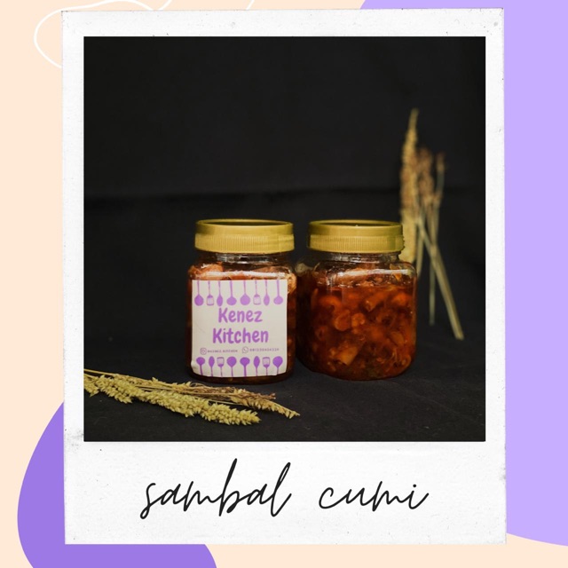 

Sambal cumi home made . 200 gr.