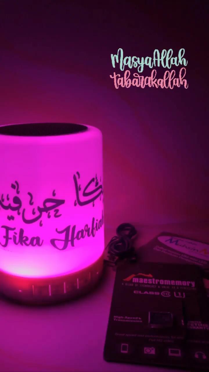 [BISA COD] Speaker Al-Quran + Nama, Bisa Berubah Menjadi 6