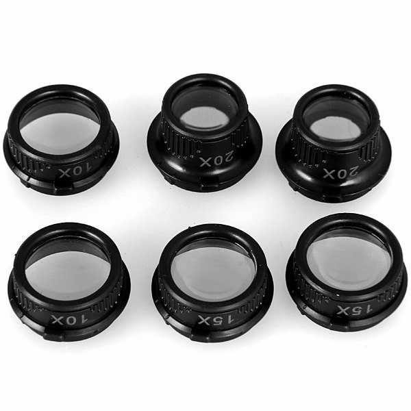 

Eklusif Kacamata Pembesar 25X Magnifier Dengan 2 Led - 9892Gj Bagus