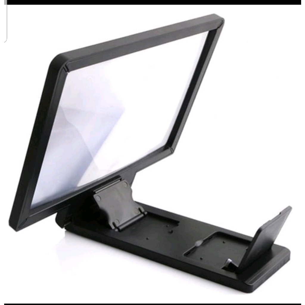 Kaca Pembesar Layar Hp 3D F6/10 Inch ENLARGE SCREEN MAGNIFIER BRACKET STAND