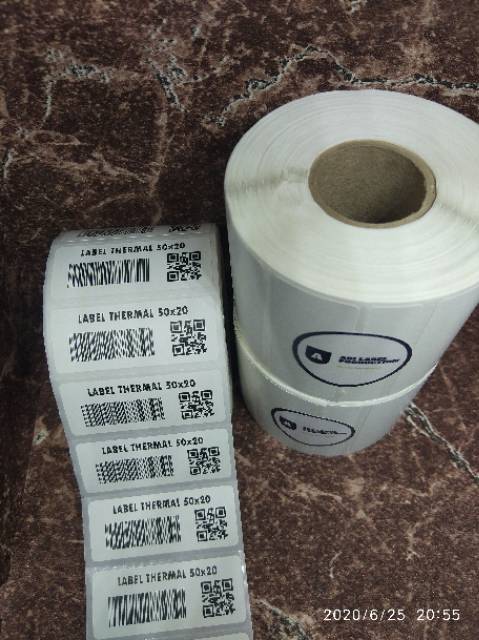 Label THermal 50x20 mm - stiker thermal 50x20 mm - sticker thermal 50x20 - Label thermal 5x2 cm