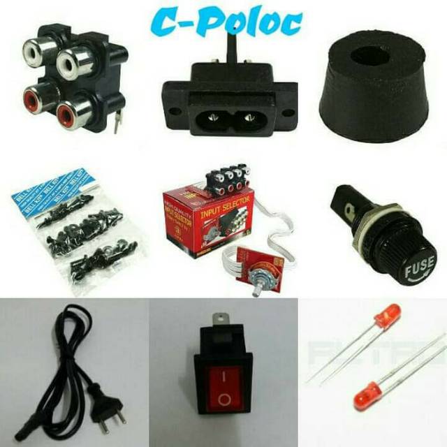 Aksesoris Box Pre Amplifier C polos BELL