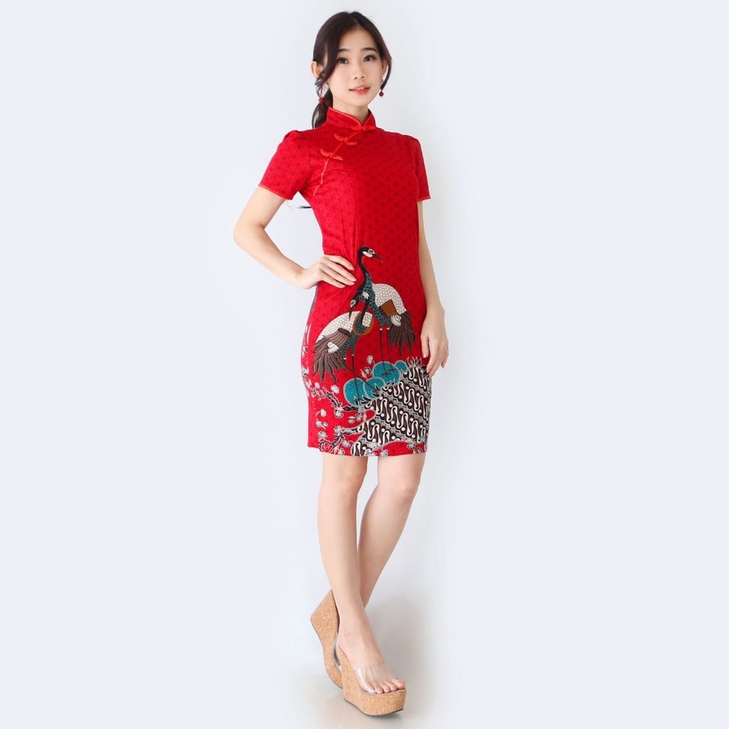 Baju Batik Wanita– Ceongsam Batik Wanita 032 - 031 New Arrival